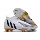 Scarpe Calcio adidas Predator Edge+ FG Bianco Oro Nero