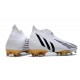 Scarpe Calcio adidas Predator Edge+ FG Bianco Oro Nero