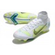 Nike Mercurial Superfly VIII Elite FG Bianco Blu Giallo