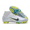 Nike Mercurial Superfly VIII Elite AG PRO Grigio Calcio Blu Nerastro