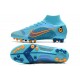 Nike Mercurial Superfly VIII Elite AG PRO Blu Cloro Arancione Laser Marina