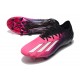 Scarpe da Calcio adidas X Speedflow.1 FG Rosa Nero Bianco