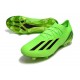 Scarpe da Calcio adidas X Speedportal.1 FG Verde Solare Nero Core Giallo Solare