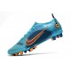 Nike Mercurial Vapor 14 Elite AG PRO Grigio Calcio Blu Nerastro