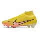 Nike Zoom Mercurial Superfly 9 Elite FG Giallo Strike Sunset Glow Grape