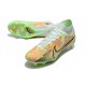 Scarpe Nike Zoom Mercurial Superfly 9 Elite FG Verde Orzo Blu Nerastro Arancione Total