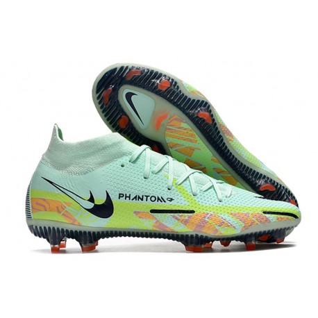 Nike Phantom GT Elite DF2 FG Schiuma Di Menta Blu Nerastro Verde Fantasma