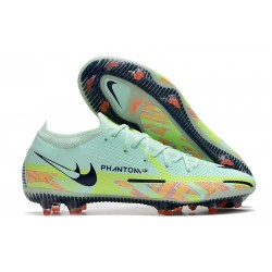 Nike Phantom GT2 Elite FG Schiuma Di Menta Blu Nerastro Verde Fantasma