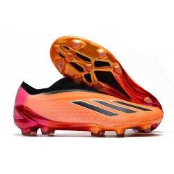 Scarpa Nuovo adidas X Speedportal+ FG Arancione Nero