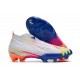 Scarpe Calcio adidas Predator Edge+ FG Bianco Giallo Solare Blu Power