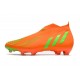 adidas Predator Edge+ FG Rosso Solare Team Verde Solare Nero Core