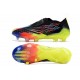 Scarpe da Calcio adidas Copa Sense+ FG Nero Core Ciano Vivace Team Giallo Solare