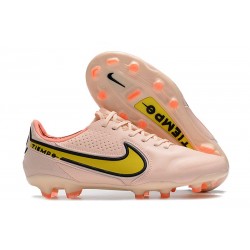 Scarpa Nike Tiempo Legend 9 Elite FG Guava Ghiaccio Giallo Strike Sunset Glow