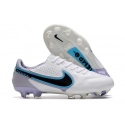 Scarpa Nike Tiempo Legend 9 Elite FG Bianco Nero