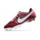 Scarpa Nike Tiempo Legend 9 Elite FG Team Rosso Bianco Ibisco Mistico