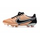 Scarpa Nike Tiempo Legend 9 Elite FG Rame Metallico Bianco Off Noir