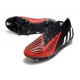 adidas Predator Edge.1 Low FG Nero Bianco Rosso