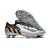 adidas Predator Edge.1 Low FG Argento Metallico Nero Core Giallo Solare