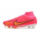 Scarpe Nike Zoom Mercurial Superfly 9 Elite FG Rosa Giallo