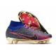 Scarpe Nike Zoom Mercurial Superfly 9 Elite FG Rosa Blu