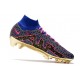 Scarpe Nike Zoom Mercurial Superfly 9 Elite FG Rosa Blu