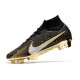 Scarpe Nike Zoom Mercurial Superfly 9 Elite FG Nero Metallico Oro