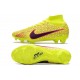 Scarpe Nike Zoom Mercurial Superfly 9 Elite FG Giallo Rosso