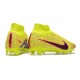 Scarpe Nike Zoom Mercurial Superfly 9 Elite FG Giallo Rosso