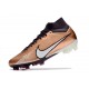 Nike Zoom Mercurial Superfly 9 Elite FG SE X Mbappe Rame Metallico