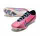 Scarpe da calcio Nike Zoom Mercurial Vapor 15 Elite FG Rosa Argento