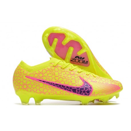 Scarpe da calcio Nike Zoom Mercurial Vapor 15 Elite FG Giallo Rosa