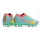 Scarpe da calcio Nike Zoom Mercurial Vapor 15 Elite FG Blu Giallo Rosa