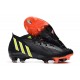 adidas Predator Edge.1 FG Scarpa Nuovo Nero Giallo