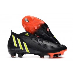 adidas Predator Edge.1 FG Scarpa Nuovo Nero Giallo