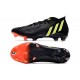 adidas Predator Edge.1 FG Scarpa Nuovo Nero Giallo