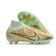 Nike Zoom Mercurial Superfly 9 Elite AG Verde Orzo Blu Nerastro Arancione Total