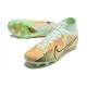 Nike Zoom Mercurial Superfly 9 Elite AG Verde Orzo Blu Nerastro Arancione Total