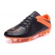 Scarpini Calcio Uomo 2015 Nike Hypervenom Phantom FG ACC Nero Arancio