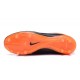 Scarpini Calcio Uomo 2015 Nike Hypervenom Phantom FG ACC Nero Arancio