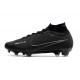 Nike Air Zoom Mercurial Superfly IX Elite FG Nero