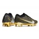 Nike Air Zoom Mercurial Vapor XV Elite FG Nero Oro Argento