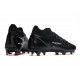 Nike Phantom GT Elite DF2 FG Nero Grigio Fumo Scuro Summit Bianco