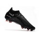 Nike Phantom GT Elite DF2 FG Nero Grigio Fumo Scuro Summit Bianco