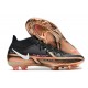 Nike Phantom GT Elite DF2 FG Rame Metallico Bianco Nero