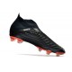 Scarpe Calcio adidas Predator Edge+ FG Nero Bianco Rosso