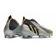 Scarpe Calcio adidas Predator Edge+ FG Argento Nero Giallo