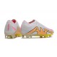 Nike Air Zoom Mercurial Vapor XV Elite FG Bianco Giallo Rosa