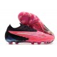 Nike Phantom GX Gripknit Elite FG Rosa Nero Blanco