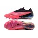 Nike Phantom GX Gripknit Elite FG Rosa Nero Blanco