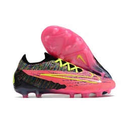 Nike Phantom GX Gripknit Elite FG Rosa Nero Giallo